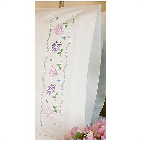 Dimensions "hydrangeas" Pillowcase Pair