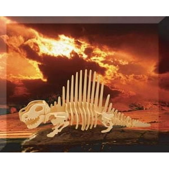 Dimeterodon 3D Wooden Puzzle by Puzzled Inc