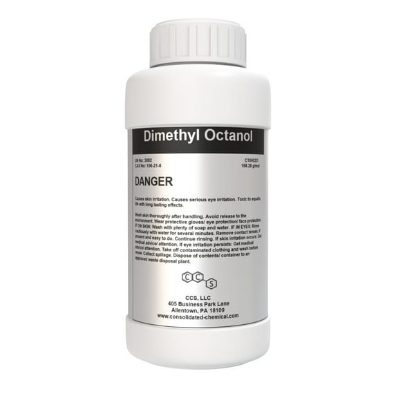 Dimethyl Octanol | Fragrance, Flavor & Industrial Grade - 1000mL (32 Fl Oz)