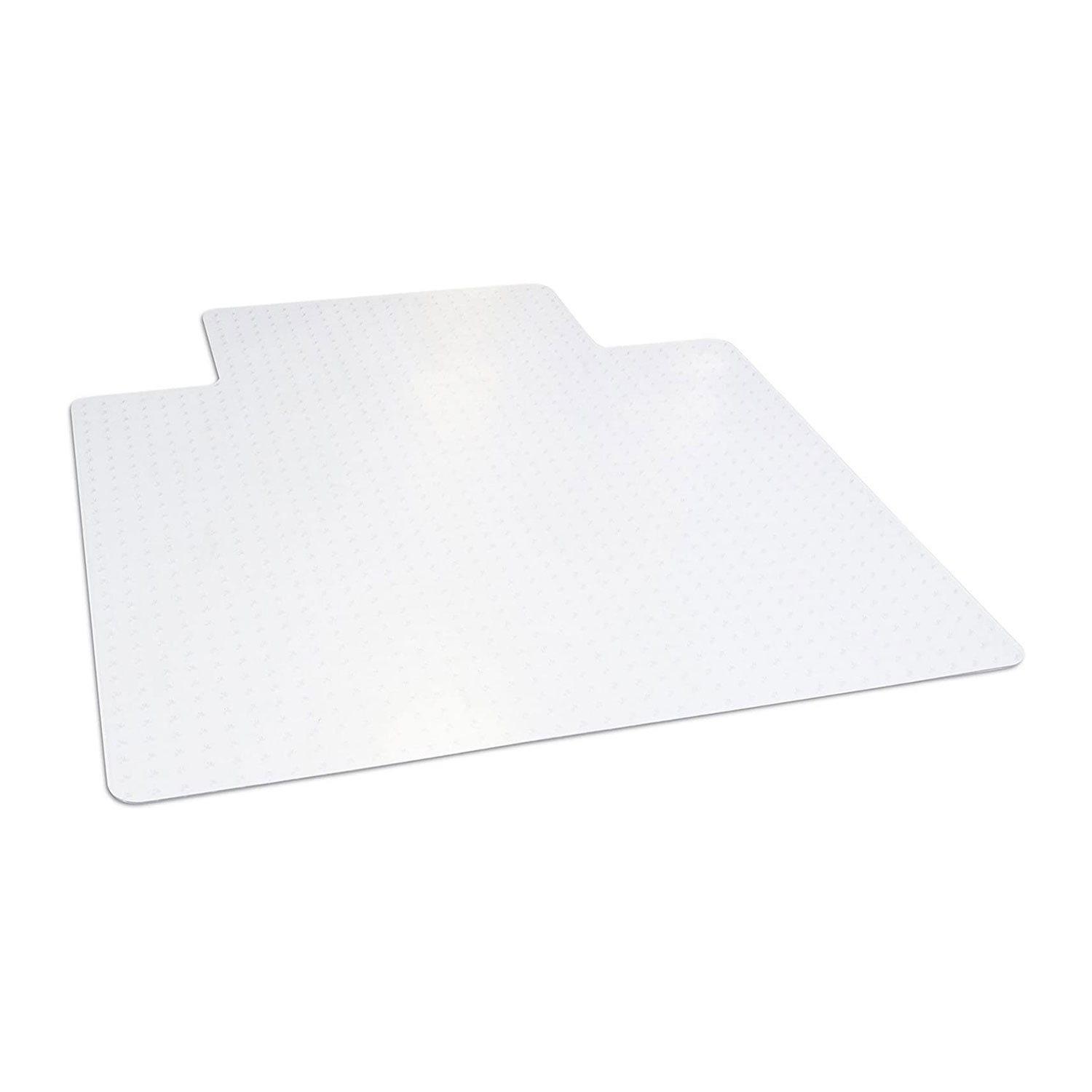 Dimex 45 x 53 Inch Plastic Office Chair Mat for Low Pile Carpet with