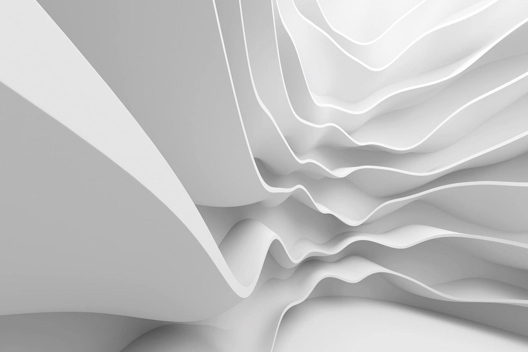 Dimex Futuristic Wave Wall Mural