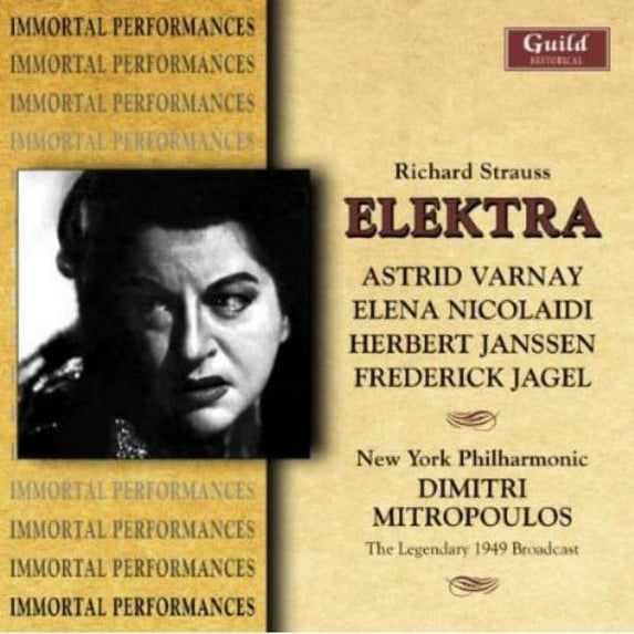 Dimitri Mitropoulos - Elektra Concert Version - Classical - CD