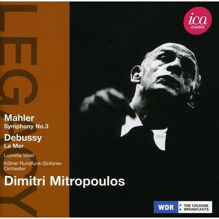 Dimitri Mitropoulos - Symphony 3 / la Mer - Music & Performance - CD