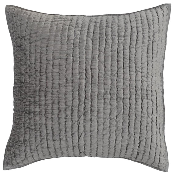 Dimitry Rayon Velvet Euro Sham By Kosas Home