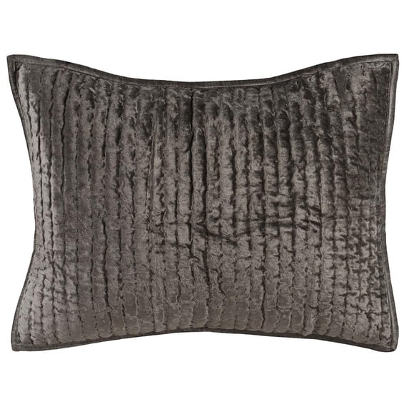 Dimitry Rayon Velvet Standard Sham By Kosas Home