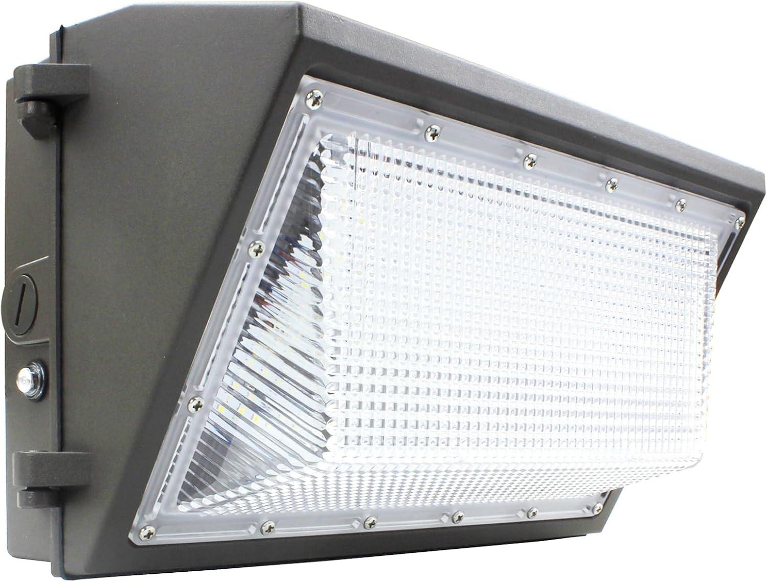 Dimmable 100W LED Wall Pack Light with Dusk to Dawn Photocell, 100277V