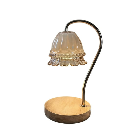 Dimmable Candle Warmer Lamp - Aromatic Candle Melter for Home Decoration and Odor Removal - Suitable for All Candle Sizes - 1 Piece