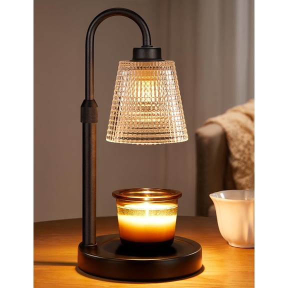 Dimmable Candle Warmer Lamp with Timer for Jar Candles Height Adjustable Wax Melts Warmer Gift Idea