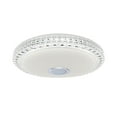 thumbnail image 1 of Dimmable LED Ceiling Light with Bluetooth Speaker and App Control - Adjustable Color Temperature 2800-6500K for Smart Home Integration and Mood Lighting, 1 of 9