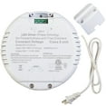 thumbnail image 1 of Dimmable LED Driver power supply, AC 100v-130v to DC 24v 60W Class 2 Triac Round Shape, 1 of 8
