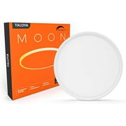 Dimmable LED Flush Mount Ceiling Light,12 Inch 20W(200W Equiv) ,5 CCT Selectable Ultrathin Flush Mount LED Ceiling Light Fixtures for Kitchen, Dining Room, Bedroom, ETL Listed