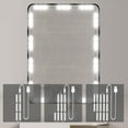 thumbnail image 1 of Dimmable LED Vanity Mirror Lights with Memory Function, Stick-On Makeup Mirror Lighting for Bathroom or Dressing Table, Easy Installation, No Drilling Required FAJHHA | White, 1 of 8