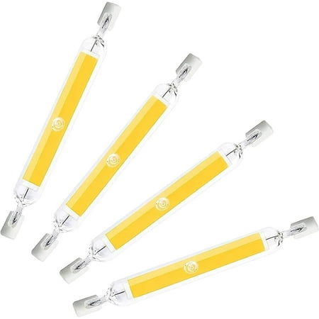 Dimmable R7s LED Bulbs 20W High Brightness 200W Halogen Equivalent Double Ended J-Type T3 Base for Work Lighting Landscape Lights, Cold White, 118mm 4 Pack price history and forecast - keyasia