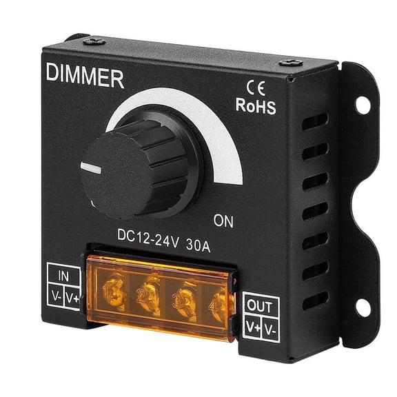 Dimmer Controller Switch DC 12V-24V for Single Color LED Strip Light