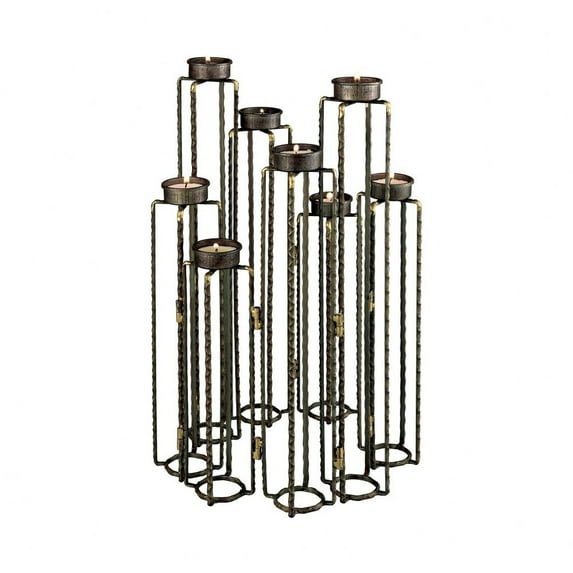 Dimond Home Ascencio Hinged Candle Holders, Rust - 3129-1149