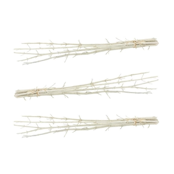 Dimond Home Mulberry Stick in White (Set of 3)