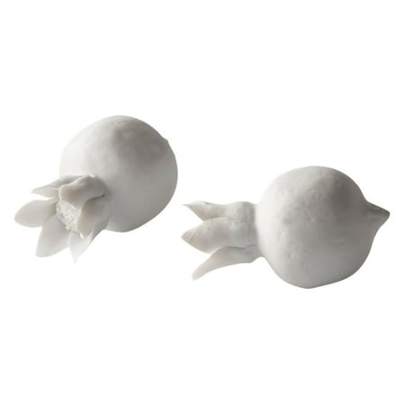 Dimond Home White Porcelain Pomegranate