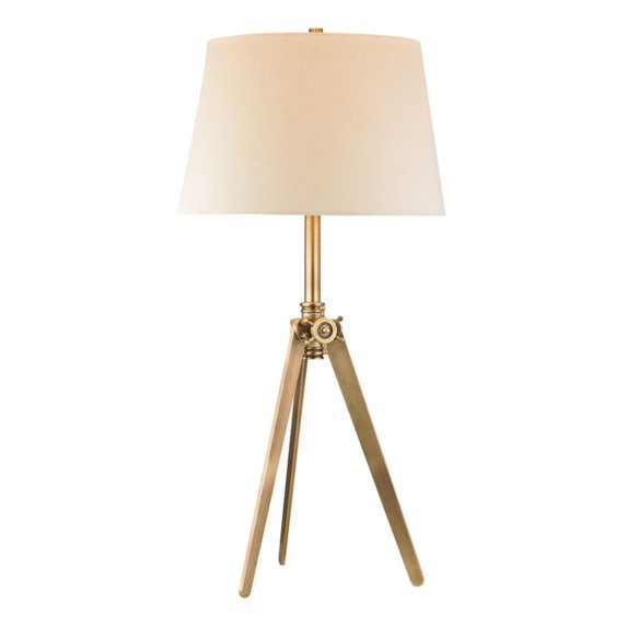 Dimond Lighting Brass Pointed Tripod Table Lamp