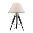 thumbnail image 1 of 17-24" Studio Adjustable LED Table Lamp in Chrome and Black, 1 of 2