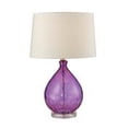 thumbnail image 1 of Dimond Wayfarer Glass Table Lamp in Purple Finish D2693, 1 of 2