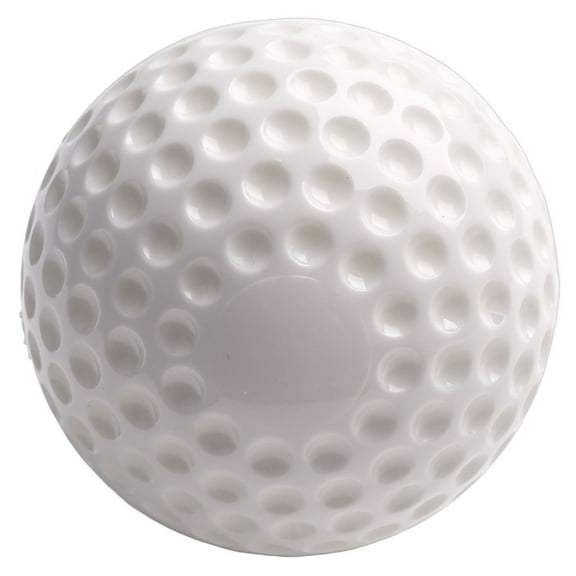 Dimpled Baseball Softball for Pitching Machine Training PU Material Ball 9 Inch 12 Inch Available Training Equipment for Daily Hitting Practice Lightweight(9 inch White)