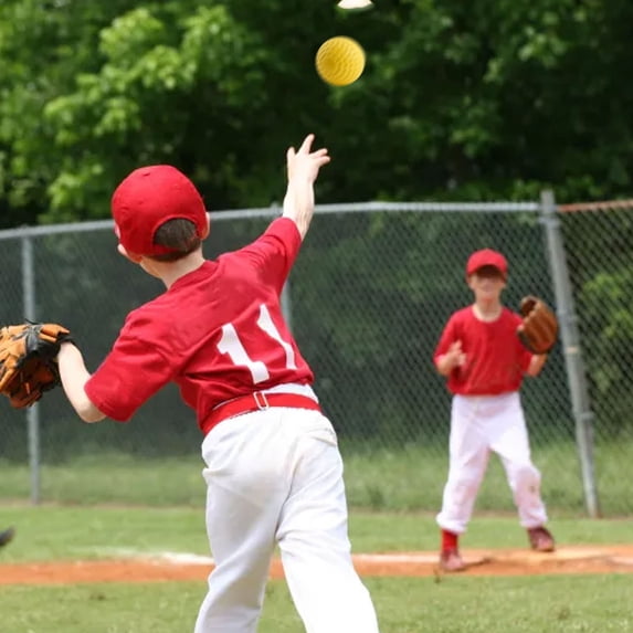 Dimpled Fielding Practice Pu Hitting Baseballs Pitching Machine Baseballs