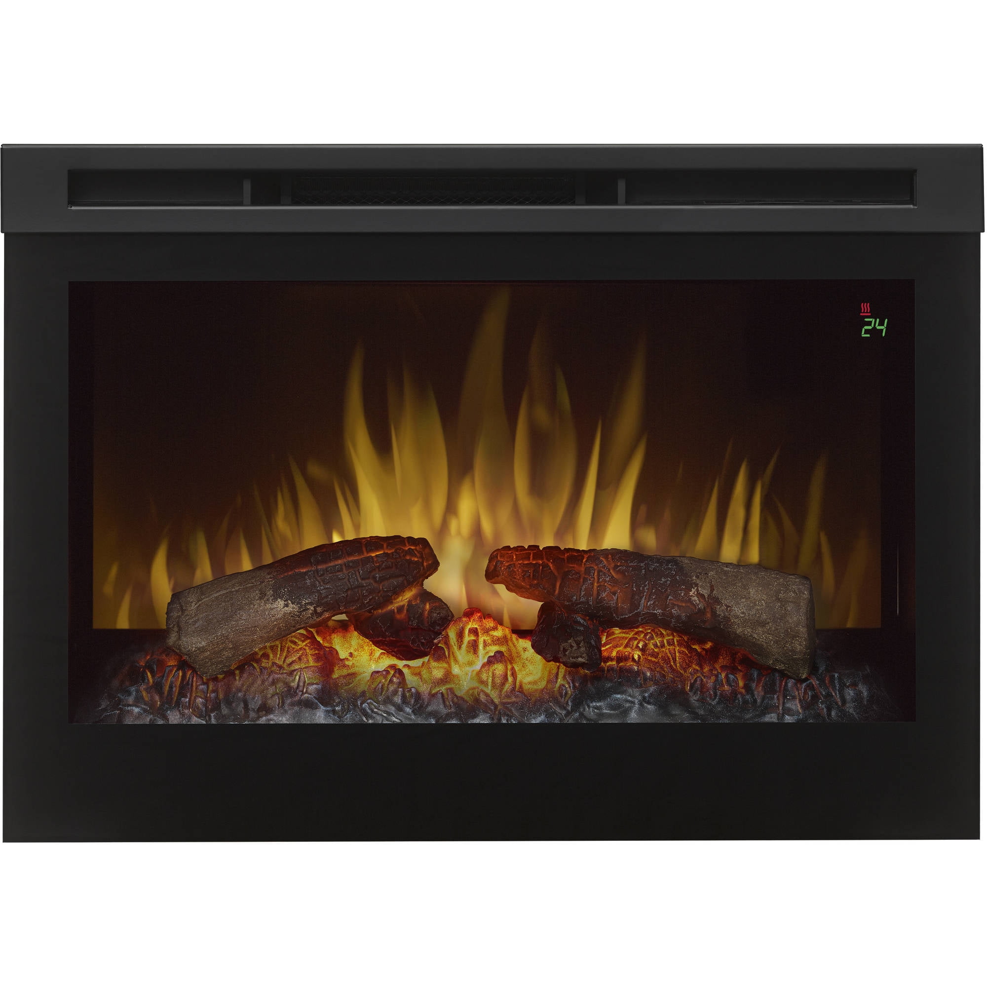 Dimplex 25 inch Freestanding Electric Firebox Fireplace Insert Black