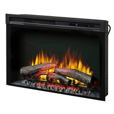 Dimplex 500001756 33 in. Wide Multi-Fire Electric Insert Firebox, Black - 5000 BTU