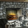 thumbnail image 1 of Dimplex 500002401 36 in. Revillusion Weathered Concrete Built-in Electric Firebox with Glass Pane & Plug Kit, 1 of 9