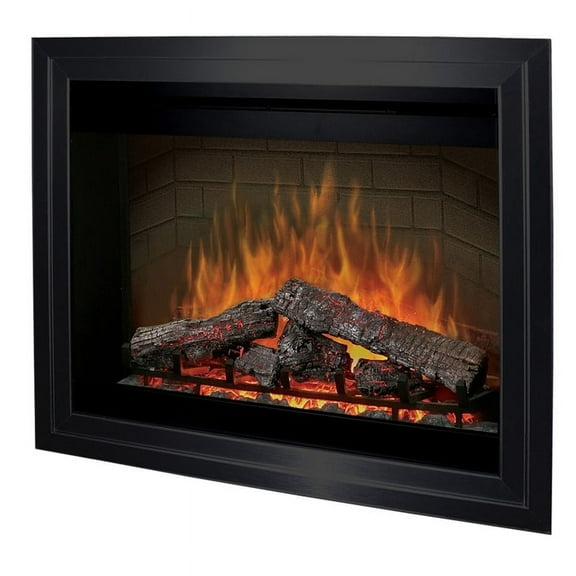 Dimplex 4’’ x 4’’ MDF Modern Fireplace Mantel & Surround