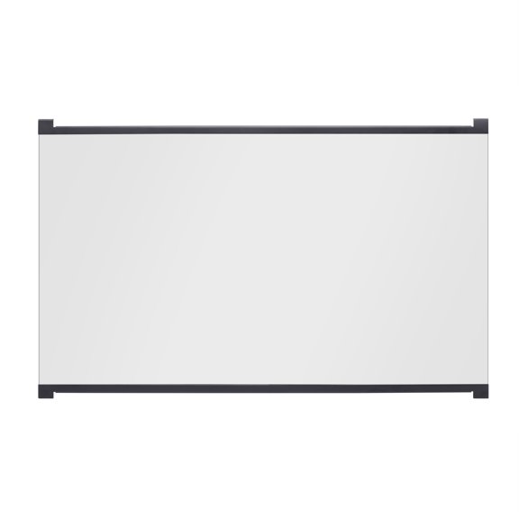 GLASS DOOR KIT 39" BUILT-IN FIREPLACE, BLACK TRIM