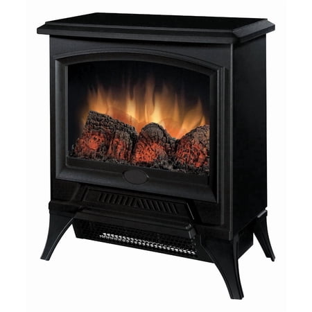 Dimplex Tristan 17-13/16 in. W 300 sq. ft. Black Casual Electric Stove