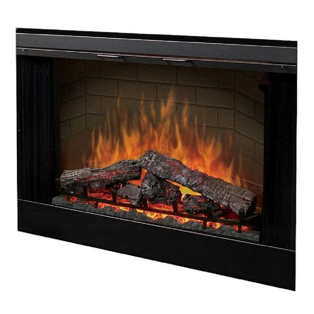 Dimplex Bf45dxp Dimplex Deluxe 45 inch Electric Firebox with Logs & Brick Backing ...