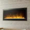 thumbnail image 1 of Dimplex Multi-Fire Slim 42 inch Wall Mount Electric Fireplace - Black, 1 of 9