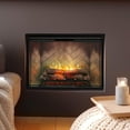 thumbnail image 1 of Dimplex 500002398 36 in. Revillusion Portrait Herringbone Brick Built-in Electric Firebox with Glass Pane & Plug Kit, 1 of 2