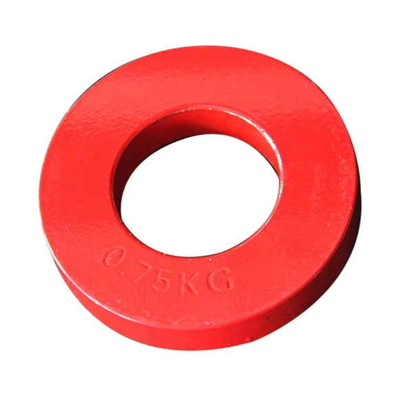 DimyFew 0.25 / 0.5 / 0.75 / 1kg Micro Weight Barbell for Strength Training and Muscle 0.75kg Red