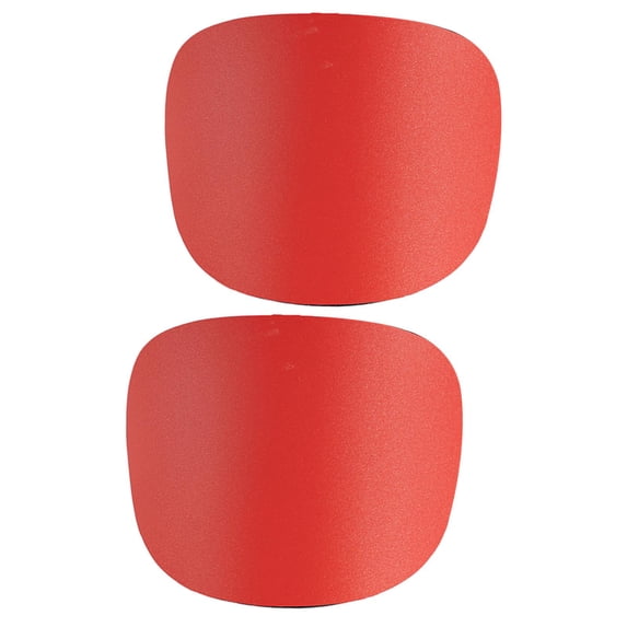 DimyFew 1 Pair Mini Soccer Shin Guards Lightweight Protector Shin Pads Protective Soccer Red