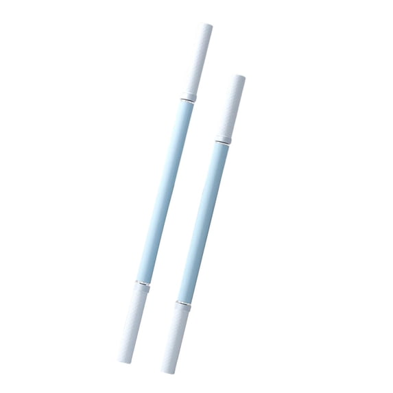 DimyFew 2 Pieces Massage Roller Stick Multipurpose Calf Roller for Glutes Back Waist blue