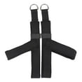 thumbnail image 1 of DimyFew 2 Pieces Pilates Straps Y Loops Reformer Strap for Beginner Gymnastics Women black, 1 of 8