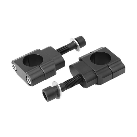 DimyFew 28mm Handlebar Bar Mount Clamp Riser Motorcycle Handlebar Riser for ATV Black