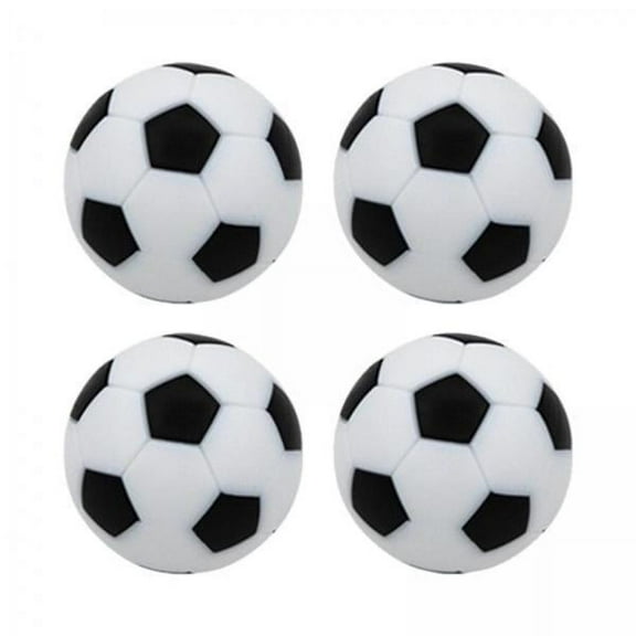 DimyFew 2x 4 Pieces Foosball Balls for Kids Adults Regulation Size 32mm Table Footballs for Recreation Room Football Machine Accessories