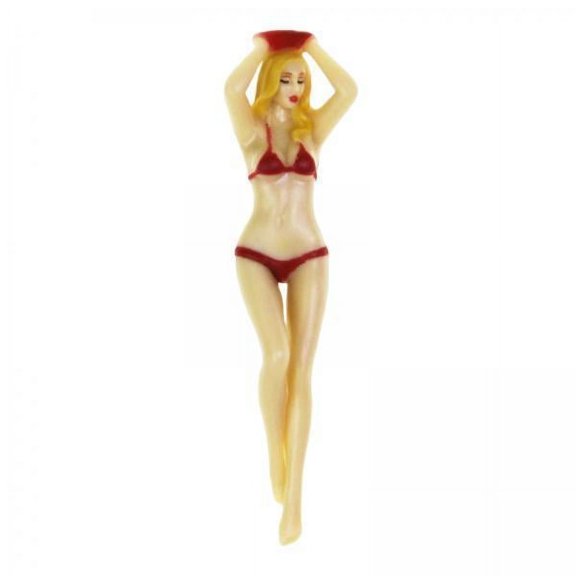 DimyFew 2x Novelty Golf Professional Tees Holder Bikini Woman Golfer Golfing Gift Golf Accessories Equipment for Golf Training Indoor E Outdoor Men Women