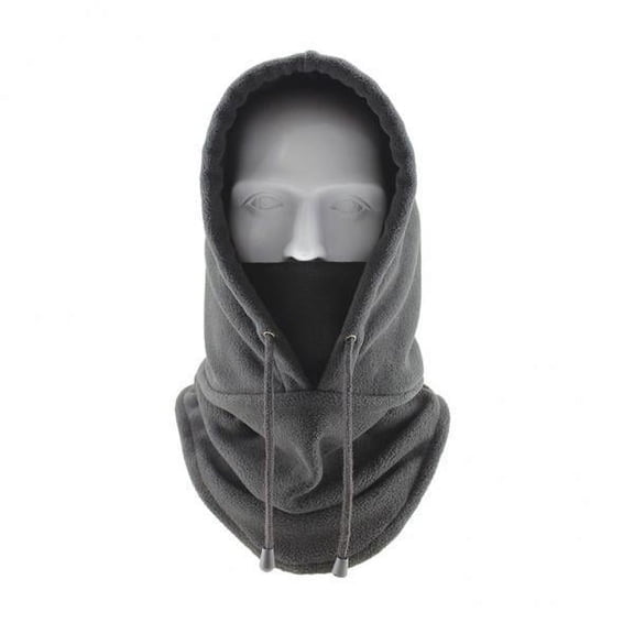 DimyFew 2x Winter Balaclava Hood Warm Face Covering Windproof Ski Full Face Gray