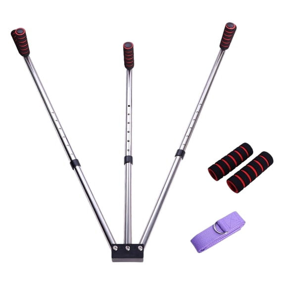 DimyFew 3 Bar Leg Stretcher Exercise Workout Leg Flexibility Device Leg Split Stretching 6 Holes