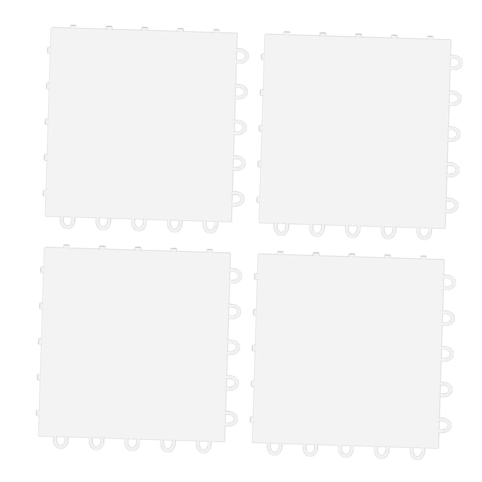 DimyFew 4 Pack Ice Hockey Training Pads 25cmx25cm Smooth Surface Indoor Outdoor Practice