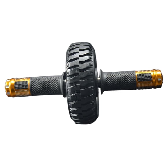DimyFew Ab Abdominal Exerciser Roller Portable Body Fitness Strength Training Machine AB Black