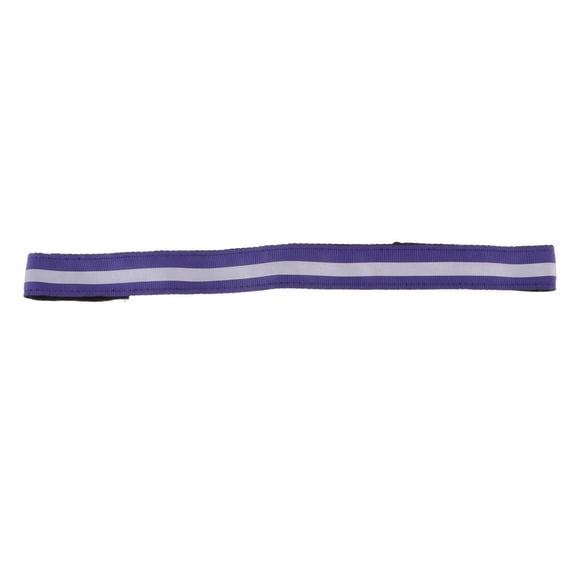 DimyFew Adjustable Head Wrap Headband Sport Running Jogging on Refreb Hairband- Purple
