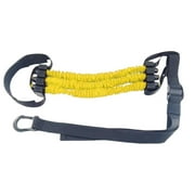 DimyFew Adjustable Pull Up Assist Band for Arm Strength Improvement Exercise Strap Heavy Yellow 45lb