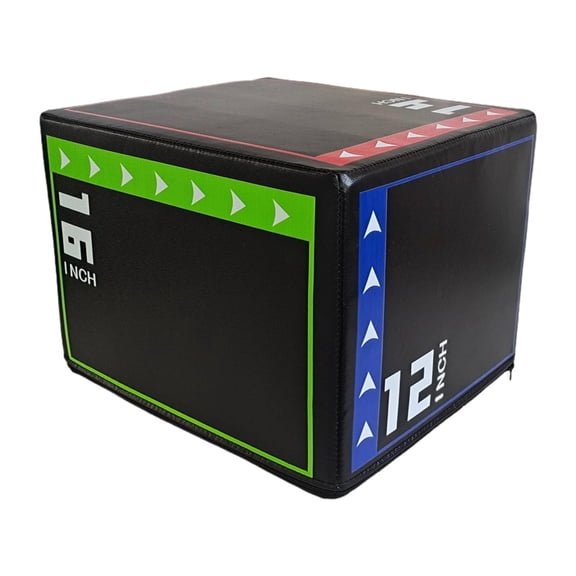 DimyFew Agility Box Fitness Heavy Duty Box 3 in 1 for Jumping Conditioning