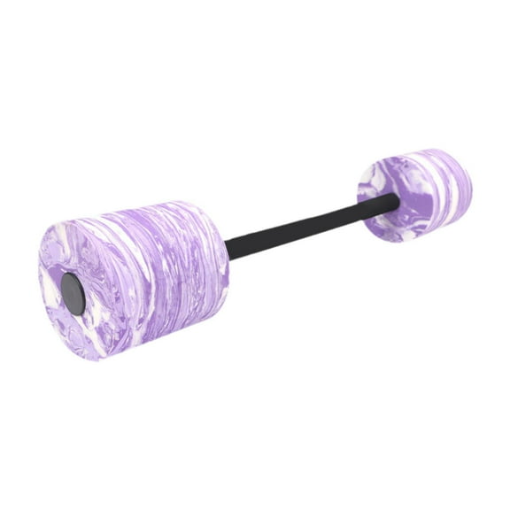 DimyFew Aquatic Dumbbell Versatile Water Workout Training Tool Exercise Swim Barbell Purple